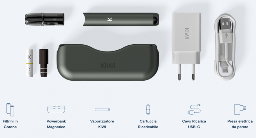 KIWI SIGARETTA ELETTRONICA POD MOD STARTER KIT