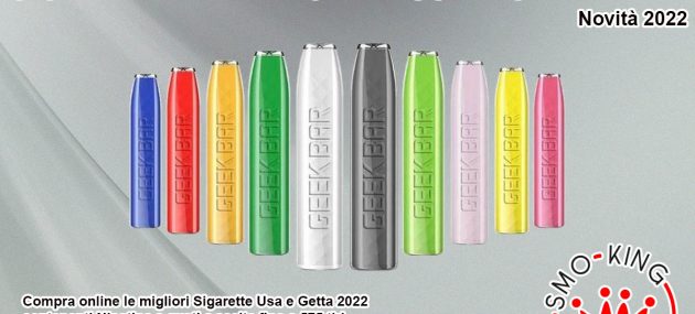 Sigaretta elettronica usa e getta novità 2022
